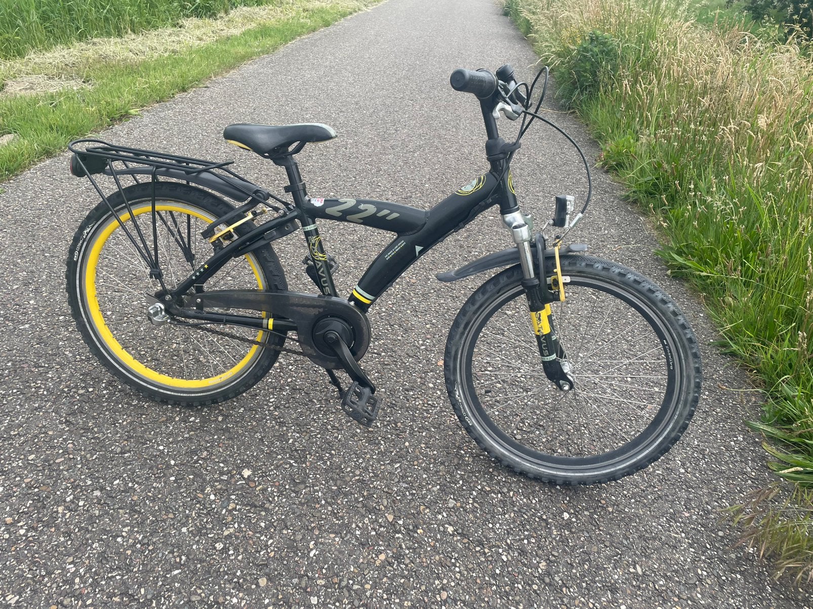 BATAVUS fiets 22 inch SNAKE jongensfiets 3V fietsklaar, Fietsen en Brommers, Ophalen, Zo goed als nieuw, 22 inch