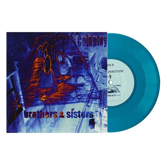 Vinyl Single Coldplay Brothers & Sisters BLUE Vinyl NIEUW, Cd's en Dvd's, Colored vinyl, 7 inch, Ophalen of Verzenden, Pop