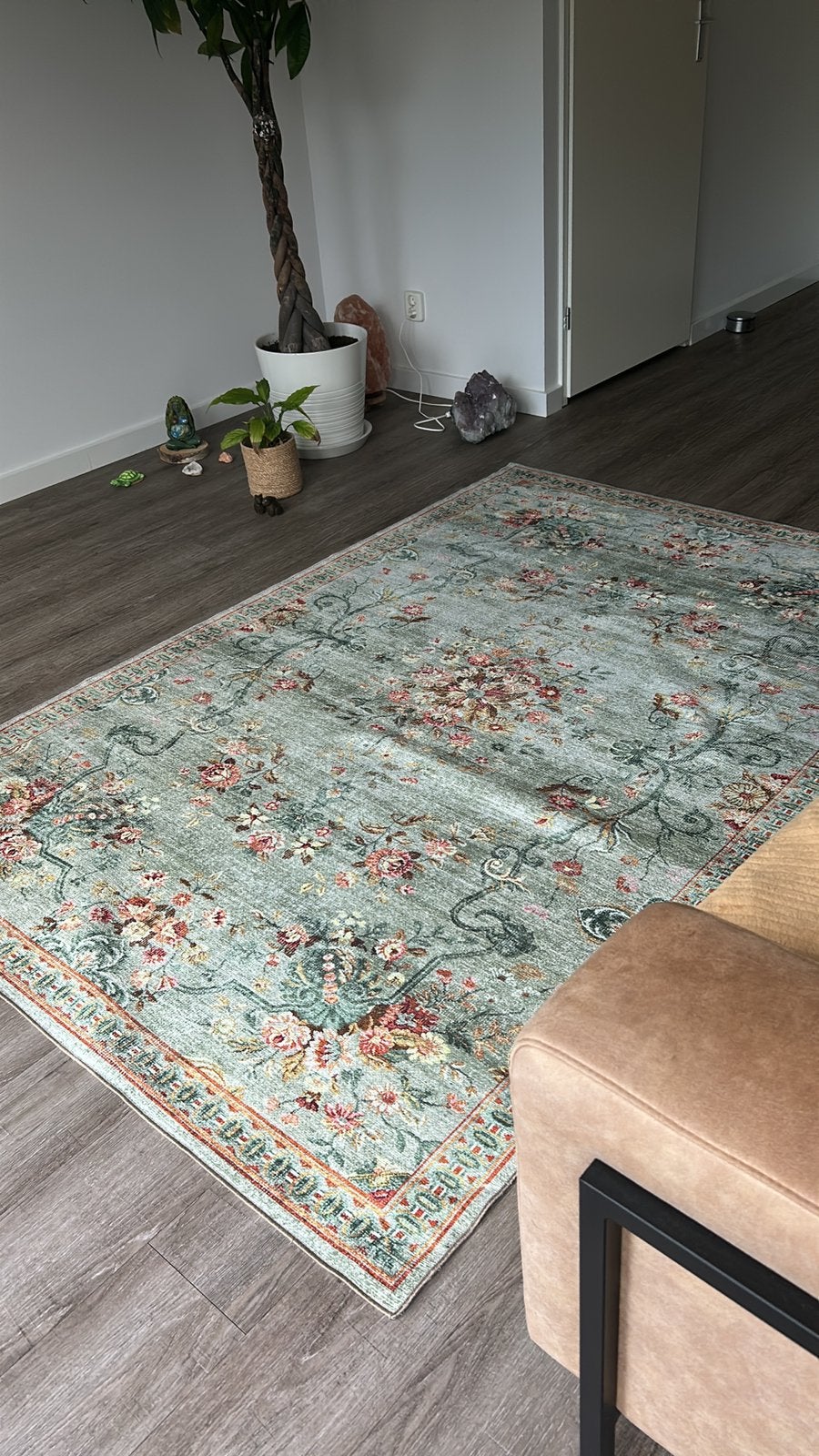 Vintage vloerkleed 160x230cm (Merel in Wonderland), Ophalen, 150 tot 200 cm, Vintage, 200 cm of meer
