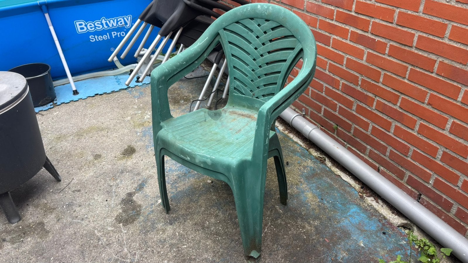 Twee Tuinstoelen, Tuin en Terras, Tuinstoelen, Ophalen, Gebruikt, Kunststof