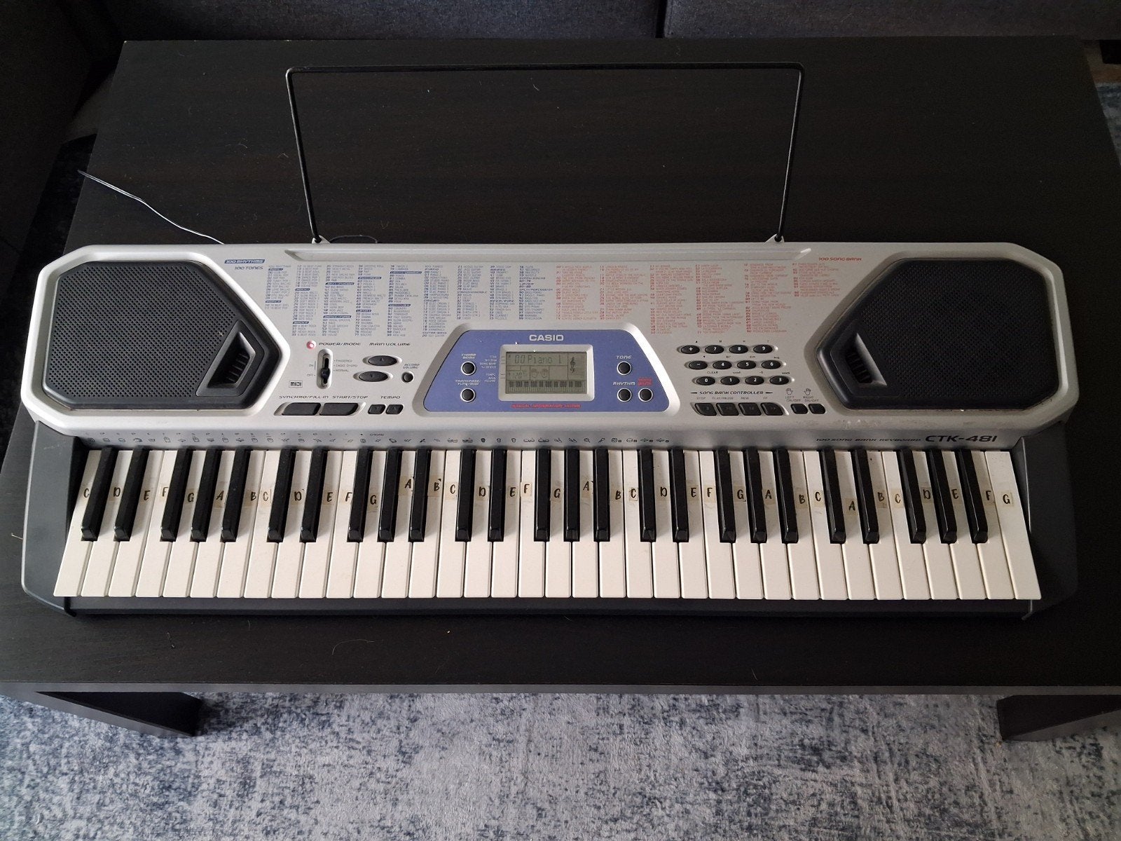 Casio CTK-481 Keyboard - in goede staat!!, Muziek en Instrumenten, Keyboards, Ophalen