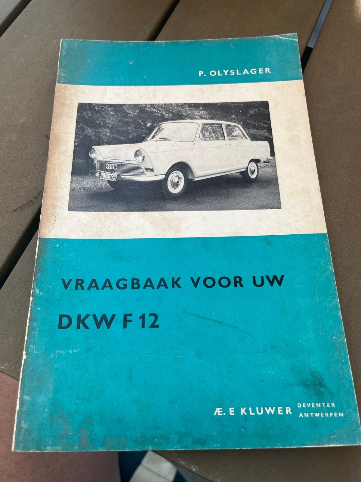 Vraagbaak voor uw DKW F12 - P. Olyslager, Ophalen of Verzenden