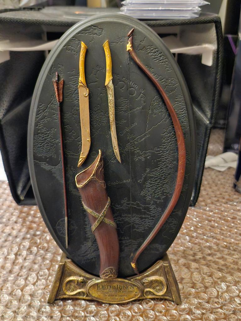 The arms of legolas collection one limited edition 2500, Verzamelen, Lord of the Rings, Verzenden, Zo goed als nieuw, Beeldje of Buste