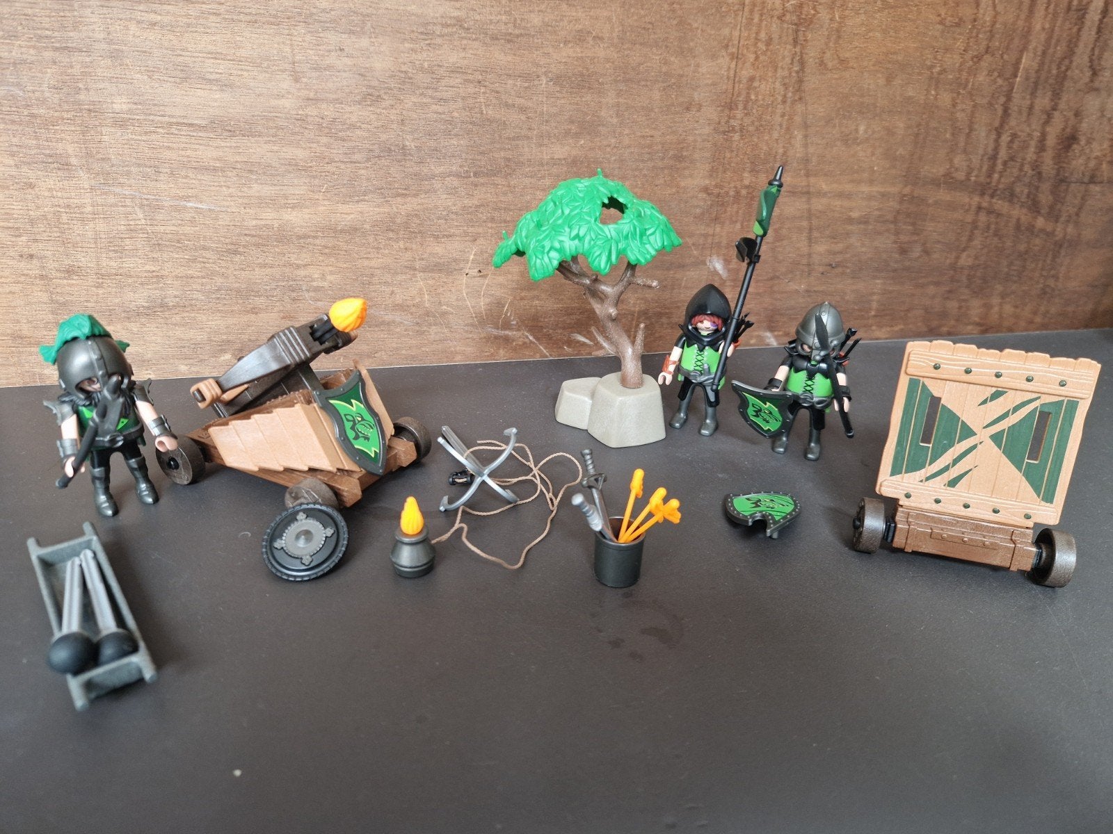 Playmobil 6041 - Ballista van de Wolvenridders, Ophalen, Gebruikt, Complete set