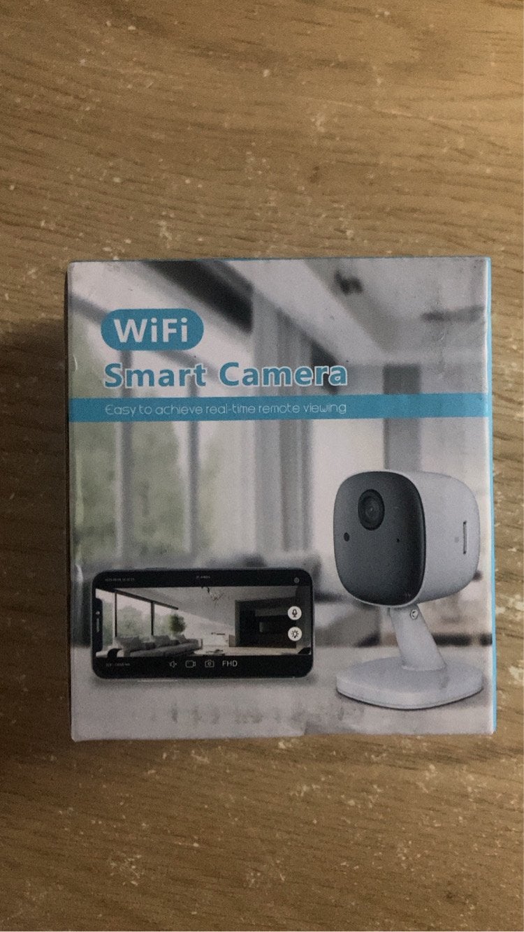 Smart Wifi beveiligingscamera, Ophalen of Verzenden, Nieuw, Binnencamera