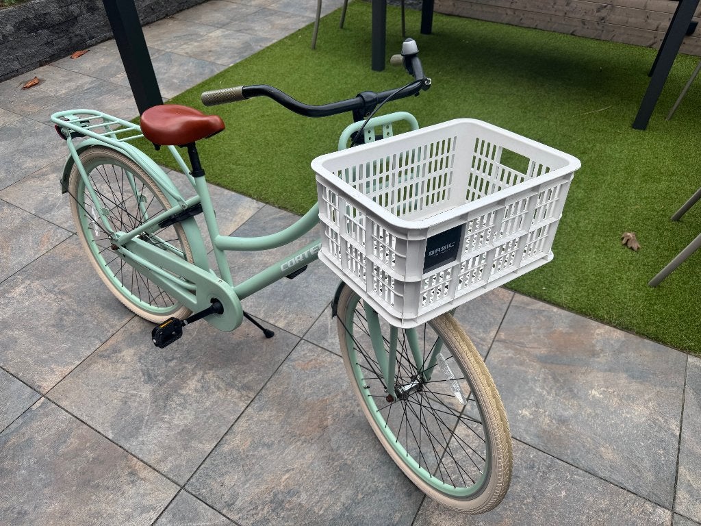 Cortego Transporter Meisjesfiets 26 inch - licht groen, Fietsen en Brommers, Fietsen | Meisjes, Terugtraprem, Gebruikt, Cortego