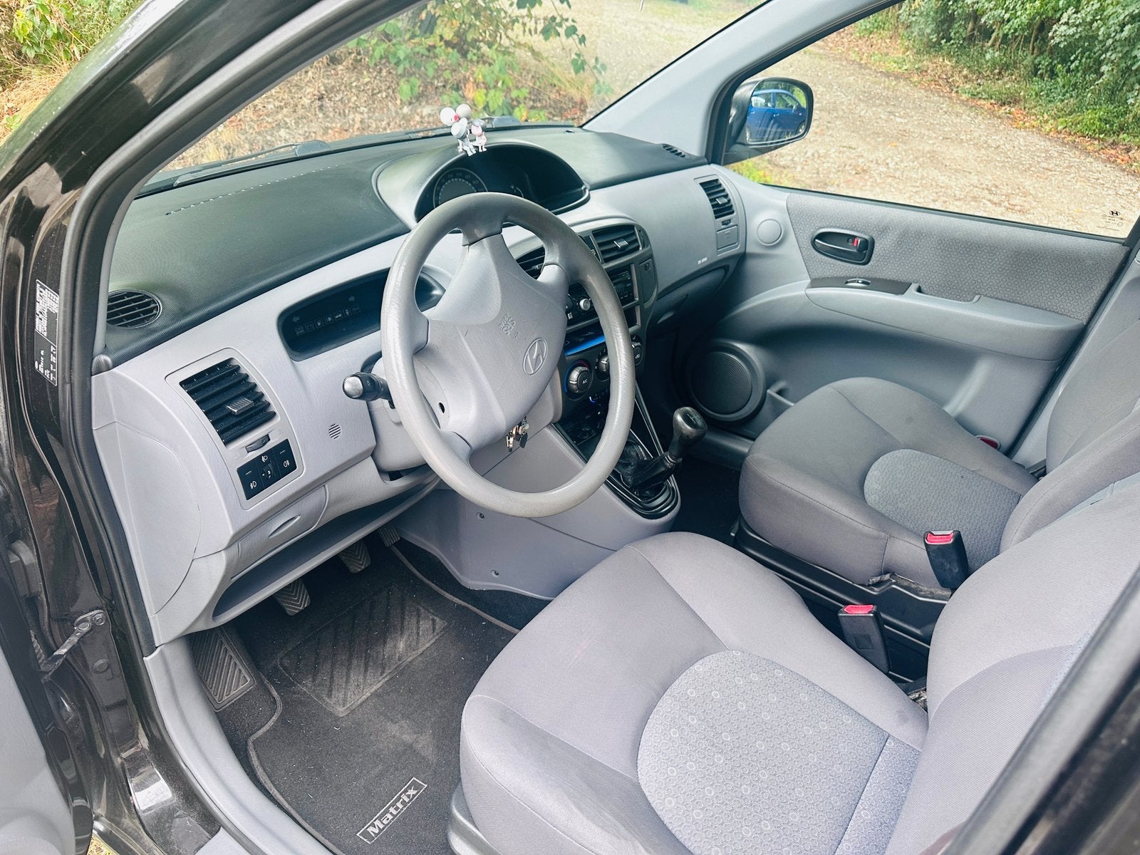 Hyundai Matrix 1.6 2008 Zwart, Auto's, Voorwielaandrijving, Matrix, 4 cilinders, Zwart