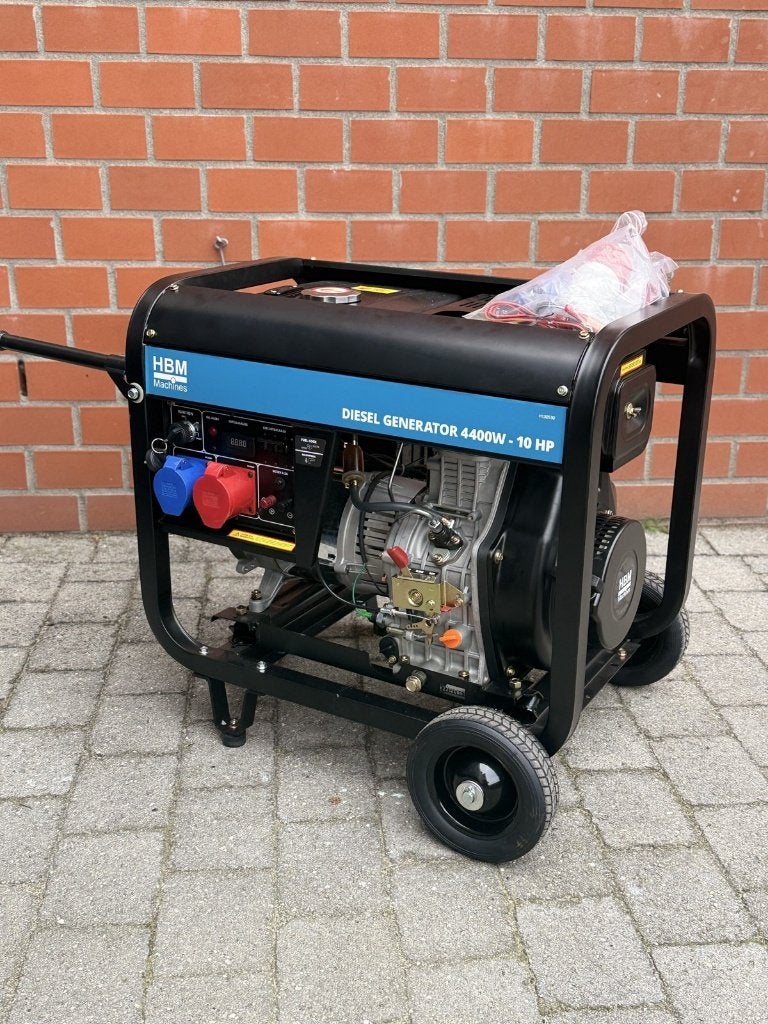 Diesel generator 4400W 10 HP, Ophalen of Verzenden, Overige soorten