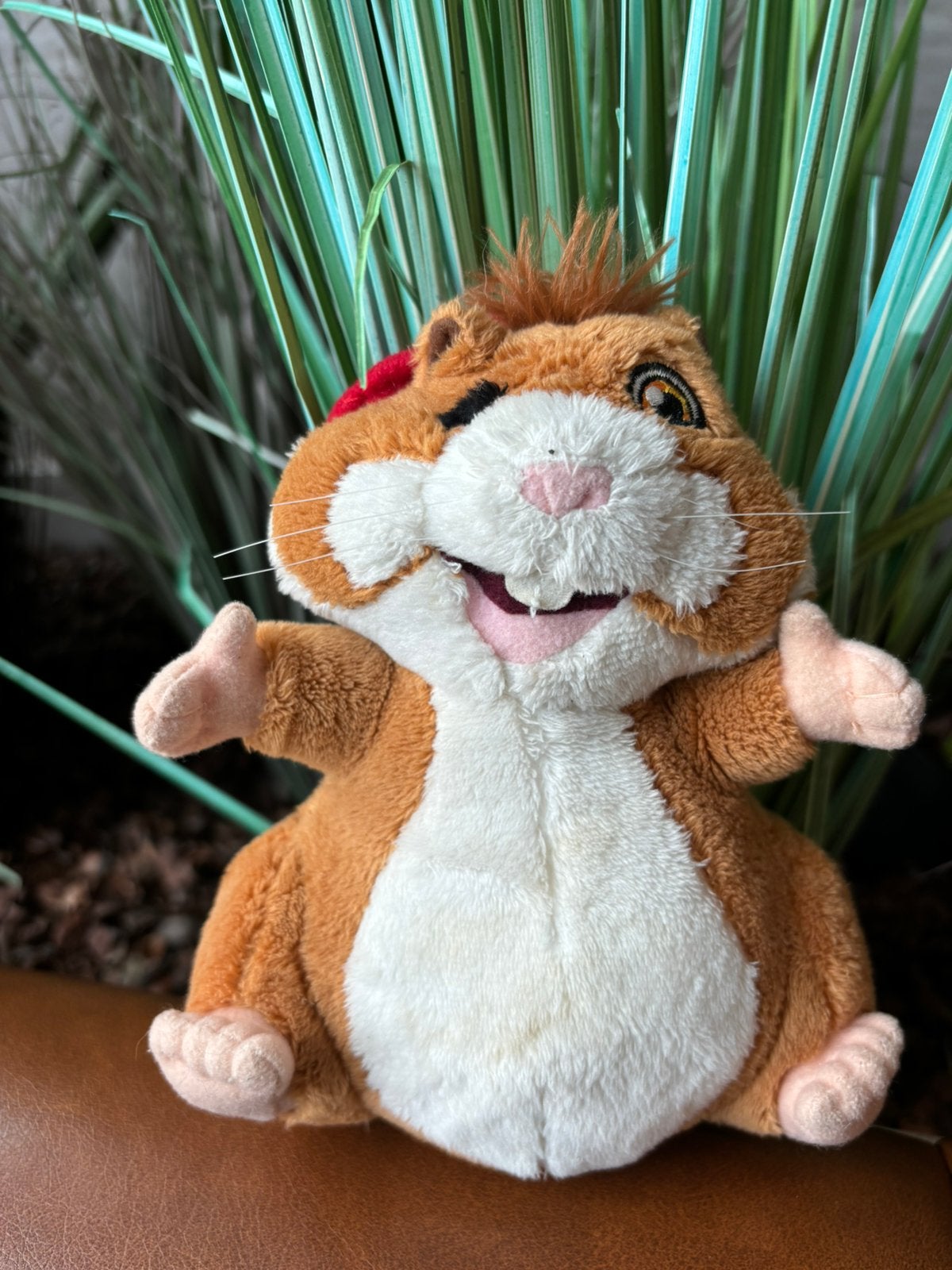 Hamster ah met petje knipoogje, Albert Heijn, Verzenden
