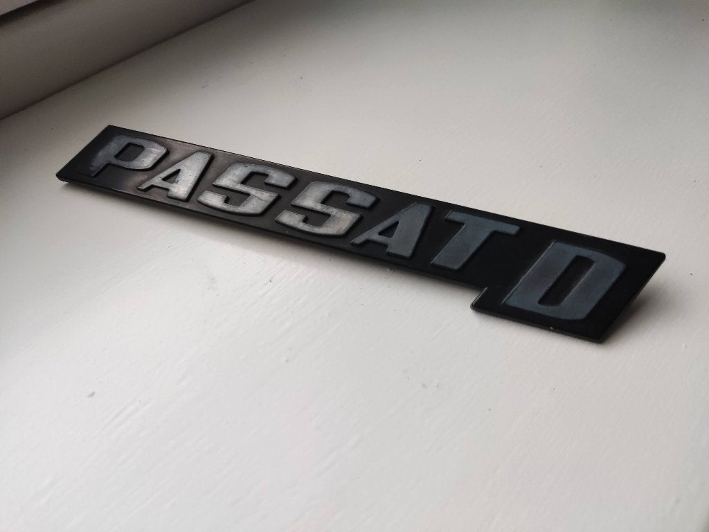 Volkswagen Passat D embleem logo, Ophalen of Verzenden