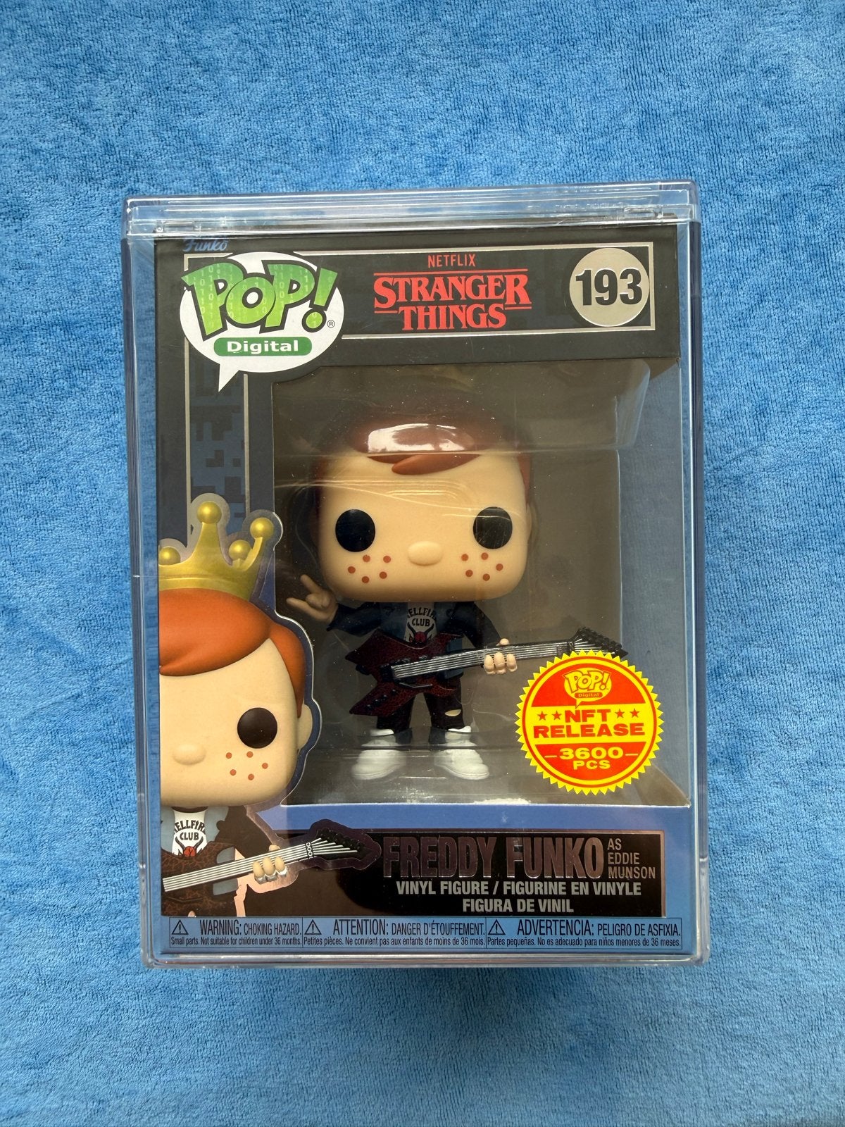 Funko Pop! Digital Freddy Funko as Eddie Munson #193, Verzamelen, Poppetjes en Figuurtjes, Ophalen of Verzenden, Nieuw