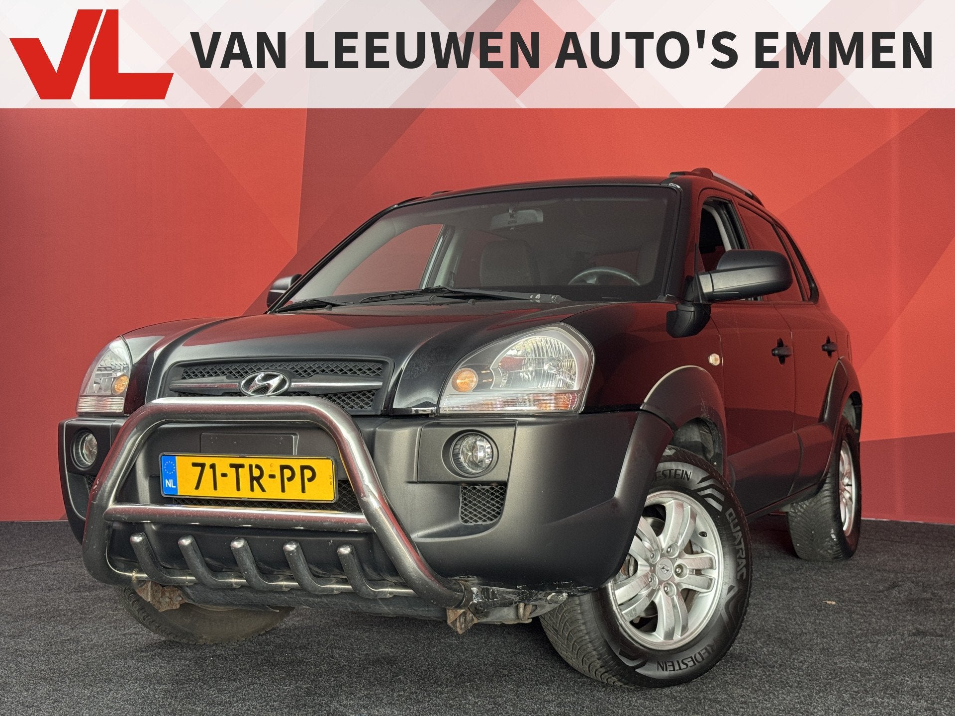 Hyundai Tucson 2.0i Active | Airco | Trekhaak | Cruise, Auto's, Stof, Gebruikt, Zwart, 4 cilinders