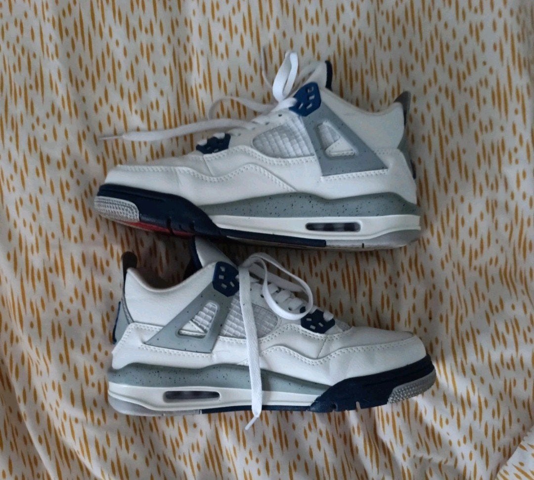 Nike Air Jordan 4 Retro Midnight Navy - Maat 38, Kleding | Heren, Blauw, Nieuw, Ophalen of Verzenden, Sneakers of Gympen