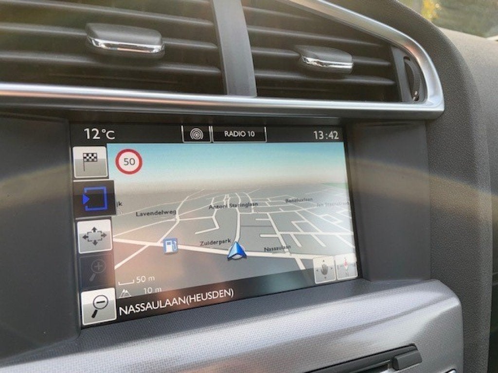 Citroen C4 1.2 Navigatie PDC parkeerhulp ECC Airco Multimedi, 1199 cc, Met garantie (alle), Wit, Origineel Nederlands