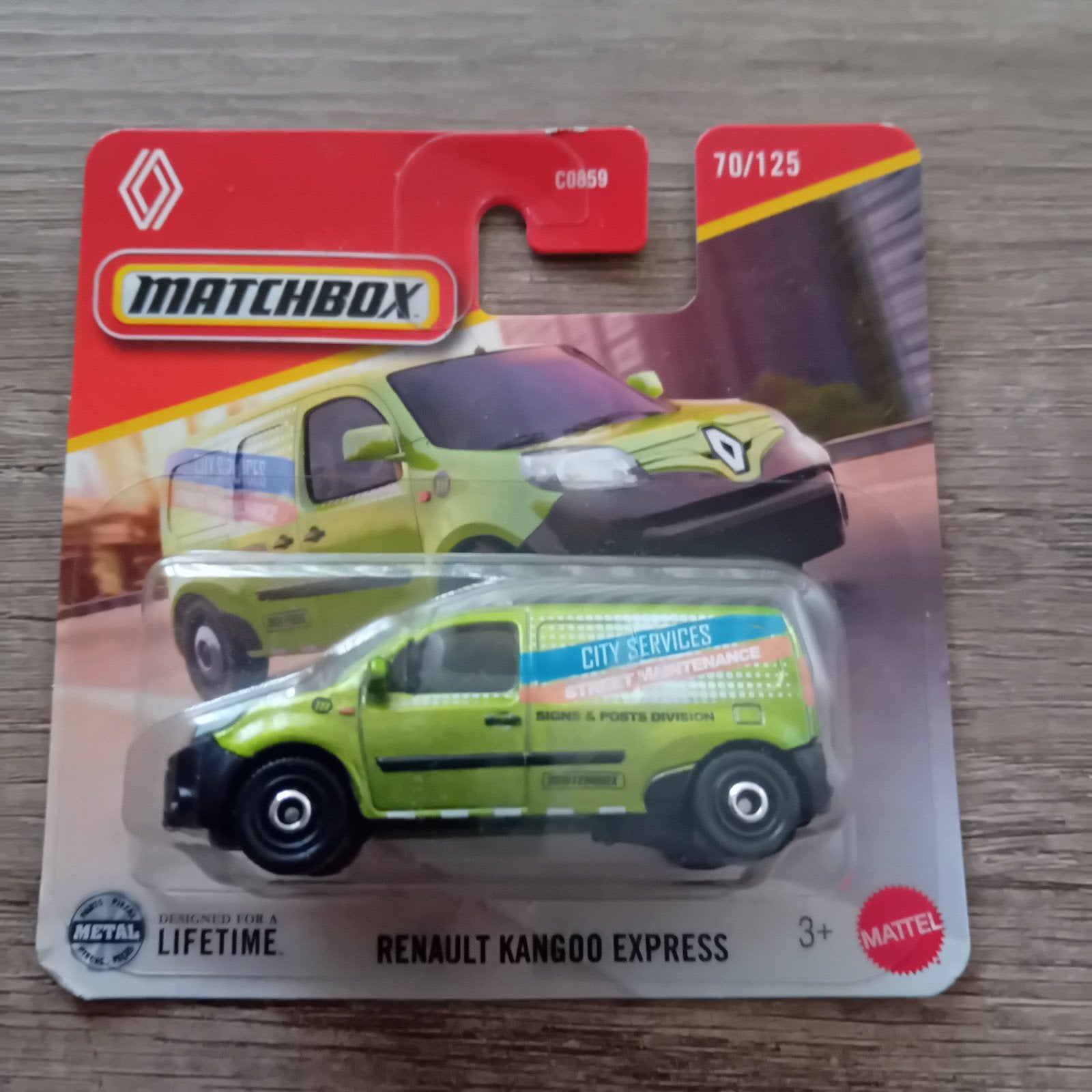 Matchbox Renault Kangoo, Ophalen of Verzenden, Nieuw, Auto