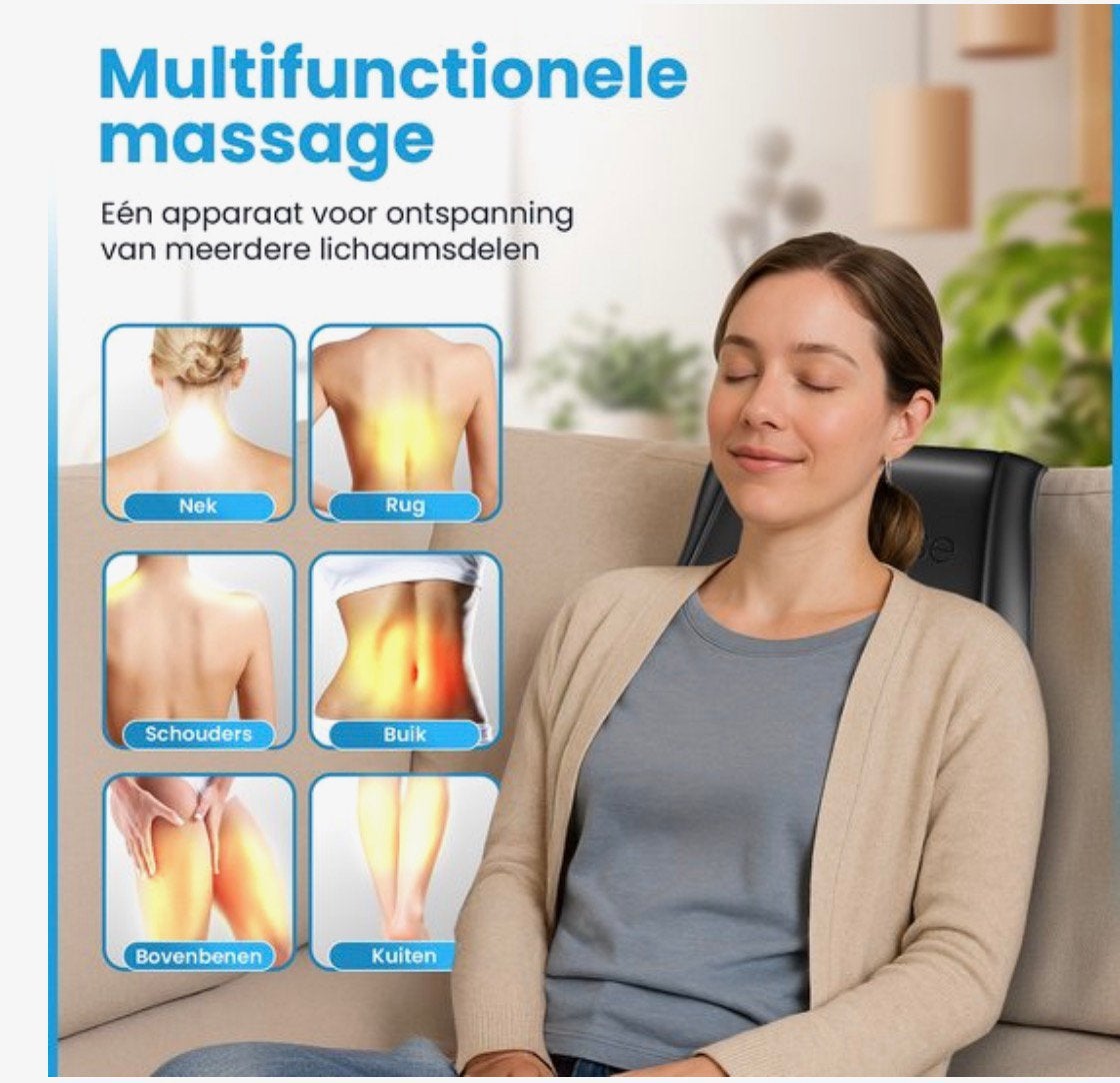 Multifunctionele massage, Ophalen of Verzenden, Zo goed als nieuw, Apparaat