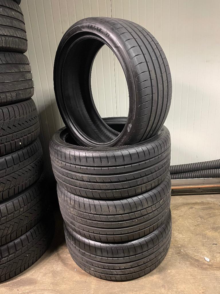 Mooie set 19 Inch 6MM Goodyear F1 banden 225/40R19 225 40 19, Gebruikt, Banden en Velgen, Personenwagen, Ophalen