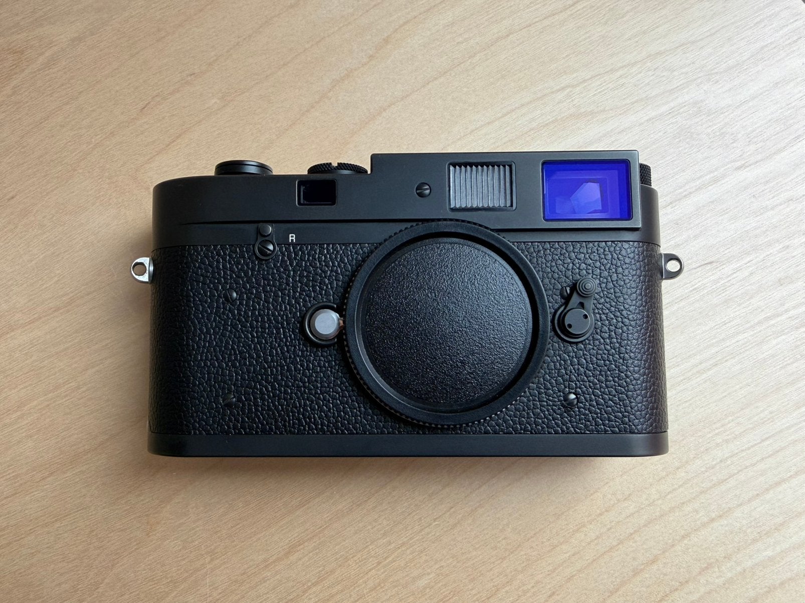 Nieuwstaat Leica M-A 10370 Typ 127 Black Chrome MA Camera, Ophalen of Verzenden, Zo goed als nieuw, Leica