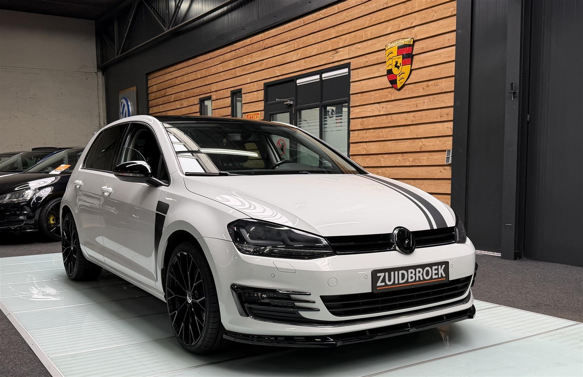 Volkswagen Golf 1.4 TSI Uniek! Maxton! Led! Cruise! Clima!, Auto's, Gebruikt, 4 cilinders, Wit, Origineel Nederlands
