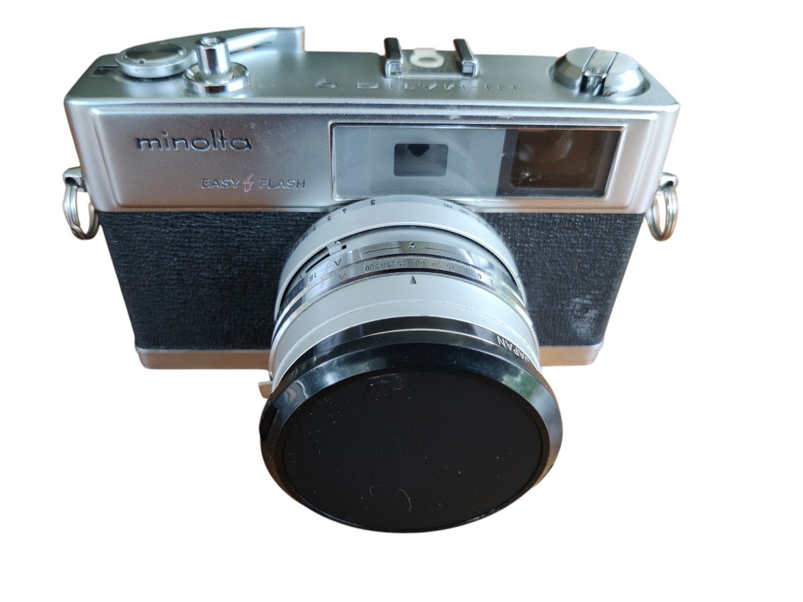 Minolta hi-matic 9 rangefinder camera, Audio, Tv en Foto, Fotocamera's Analoog, Ophalen of Verzenden, Compact, Minolta