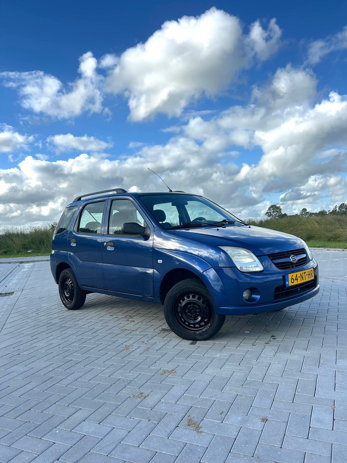 Suzuki Ignis 1.3 5D 2004 Blauw, Auto's, Voorwielaandrijving, Origineel Nederlands, 93 pk, Particulier
