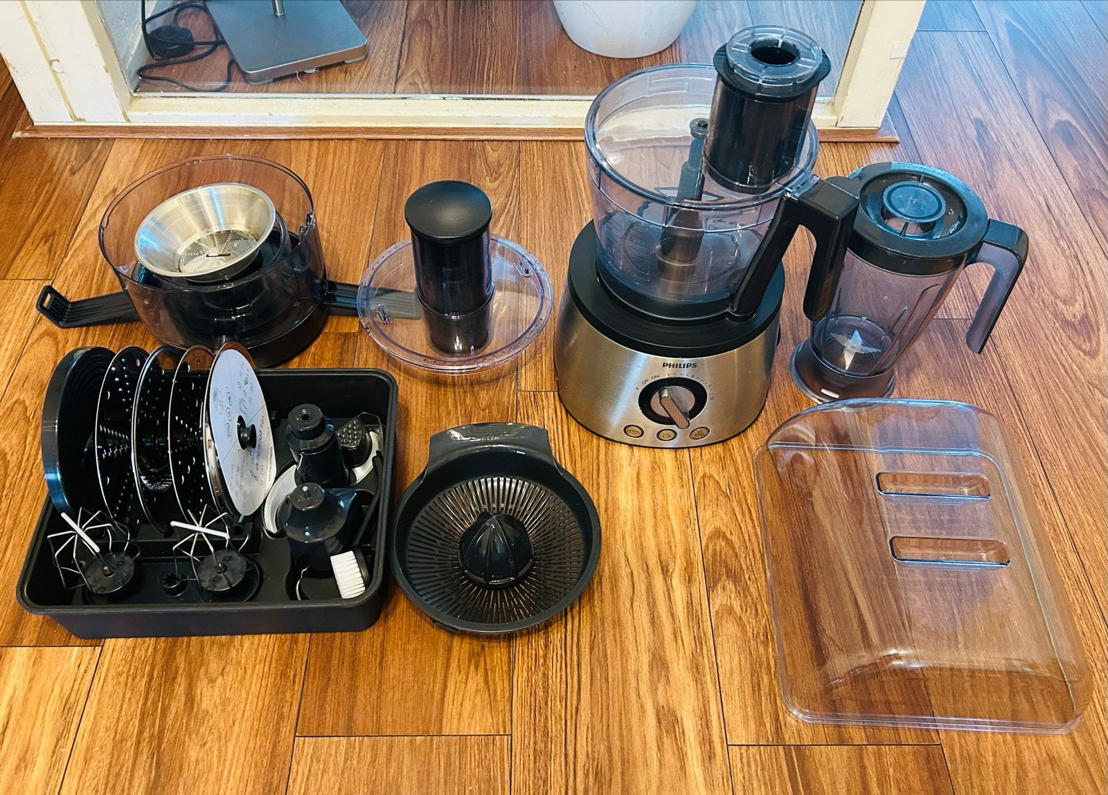 Philips 7778 Foodprocessor - Krachtige 1300W motor, Witgoed en Apparatuur, 4 liter of meer, Ophalen of Verzenden, Zo goed als nieuw