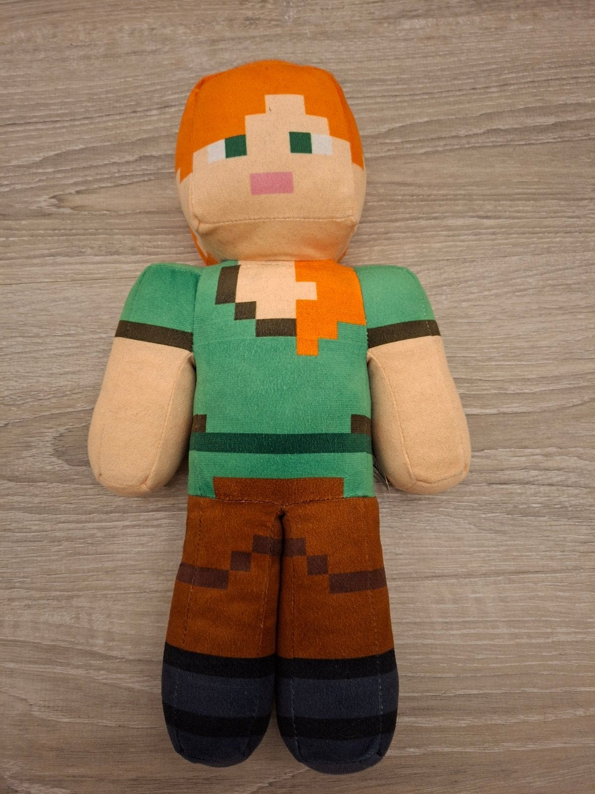 Minecraft Alex knuffel - Zo goed als nieuw, Kinderen en Baby's, Speelgoed | Knuffels en Pluche, Overige merken, Overige karakters