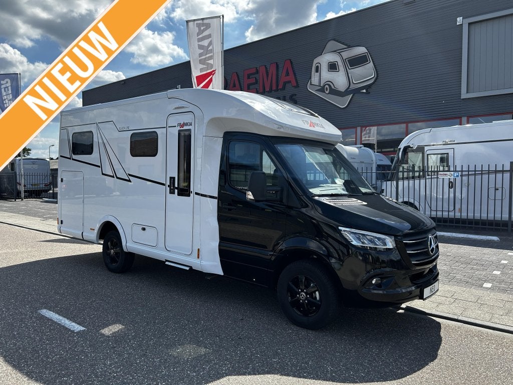 Frankia Neo T 7 GDK Blackline, Enkele bedden, Caravans en Kamperen, Ringverwarming, Bedrijf, Diesel, Tot en met 3