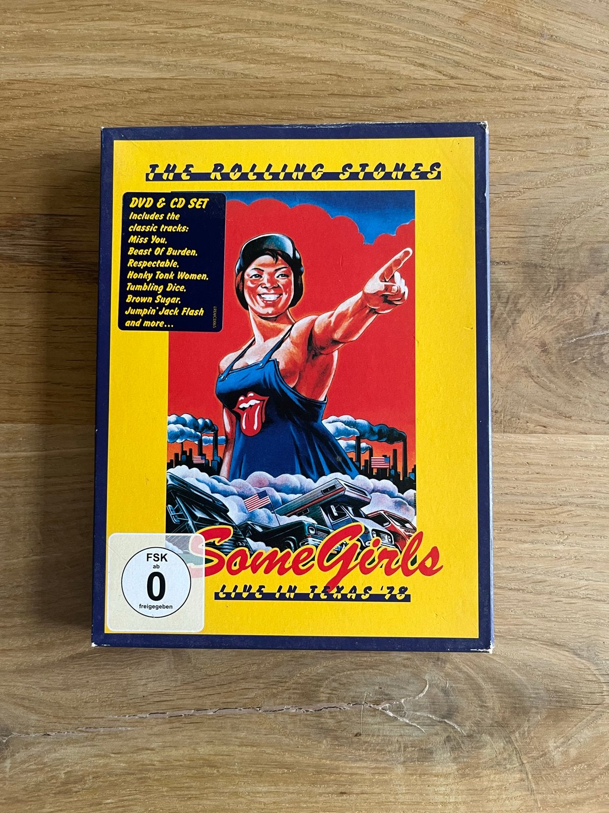 The Rolling Stones - Some Girls Live In Texas '78 (DVD & CD), Ophalen of Verzenden, Zo goed als nieuw, Live-album, Inclusief boekje