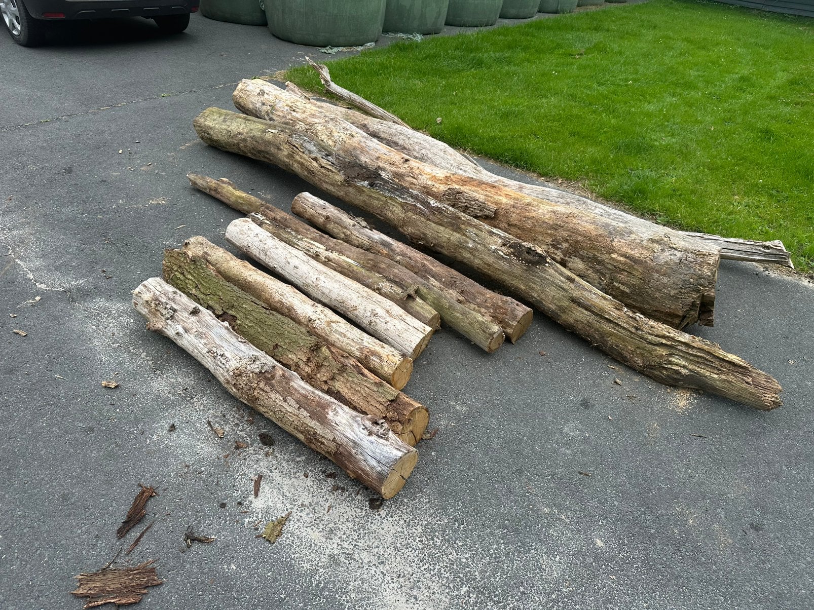 Eiken hout, Ophalen of Verzenden, Zo goed als nieuw, 250 cm of meer, Balken