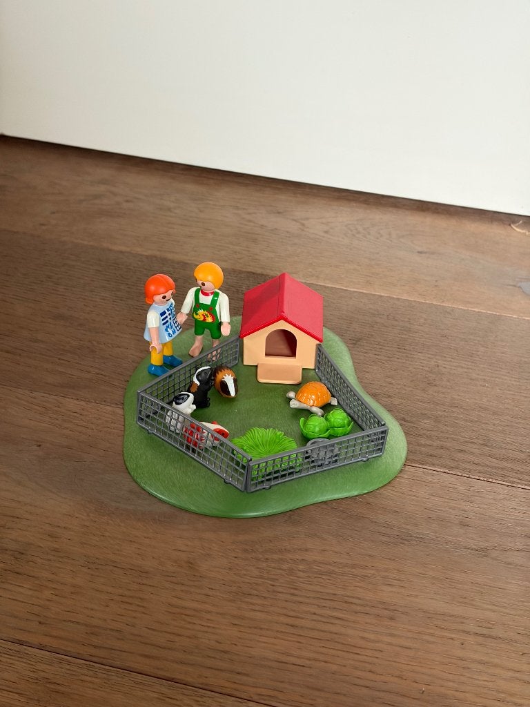 Kinderen met Cavia's van Playmobil (#3210), Ophalen, Zo goed als nieuw, Complete set