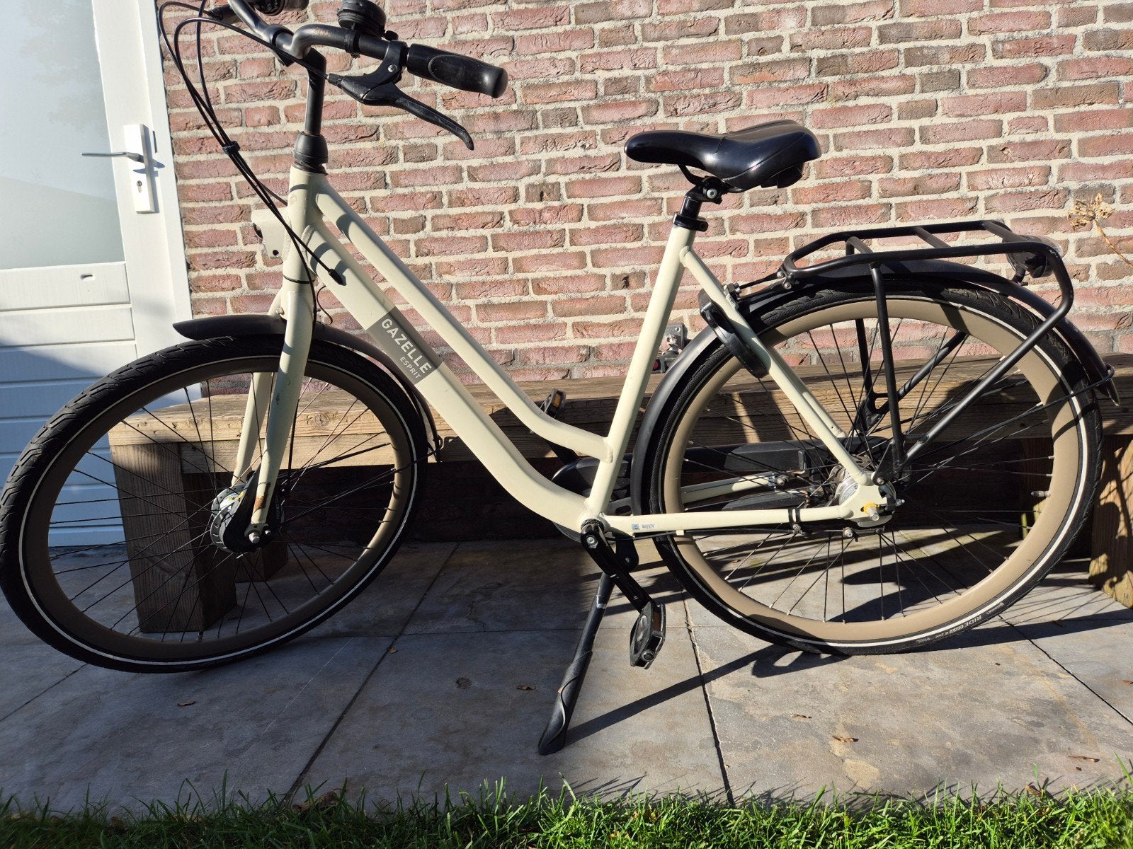 Gazelle Esprit beige, 51 cm, Ophalen, Versnellingen, Zo goed als nieuw, 50 tot 53 cm