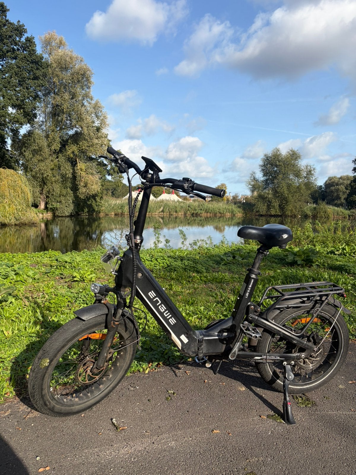 Engwe L20 3.0 Boost E-Bike, Ophalen, Gebruikt, 30 tot 50 km per accu, Overige merken