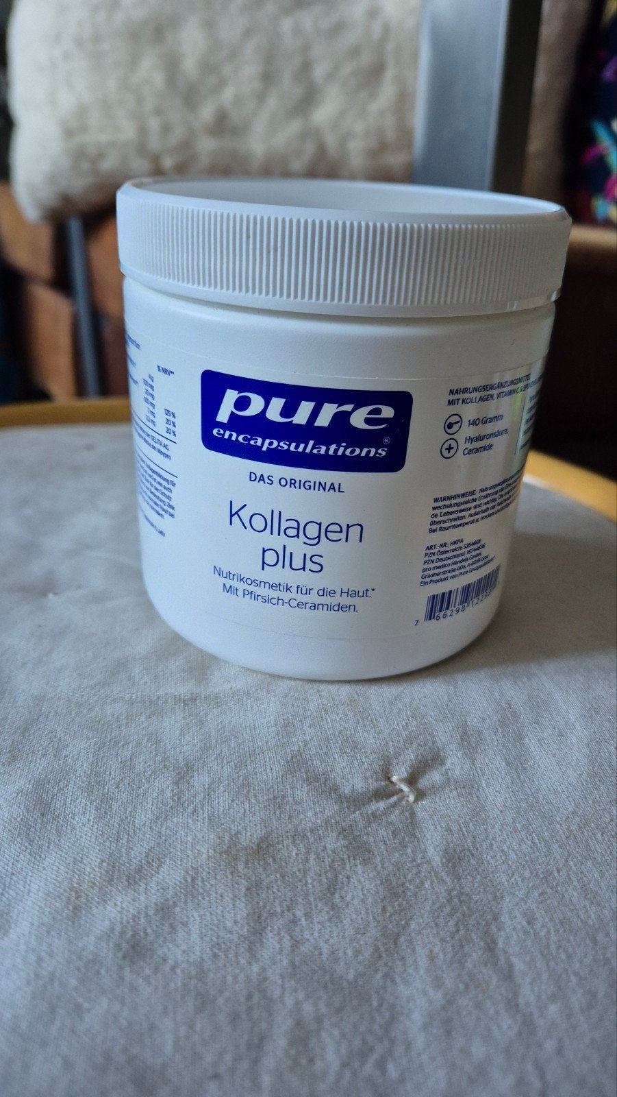 Pure collageen poeder nieuw ingeseald in pot 140 gram, Ophalen of Verzenden, Nieuw, Overige typen