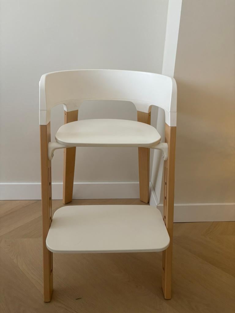 Stokke steps kinderstoel incl. babyset, Kinderen en Baby's, Ophalen, Zo goed als nieuw, Meegroeistoel