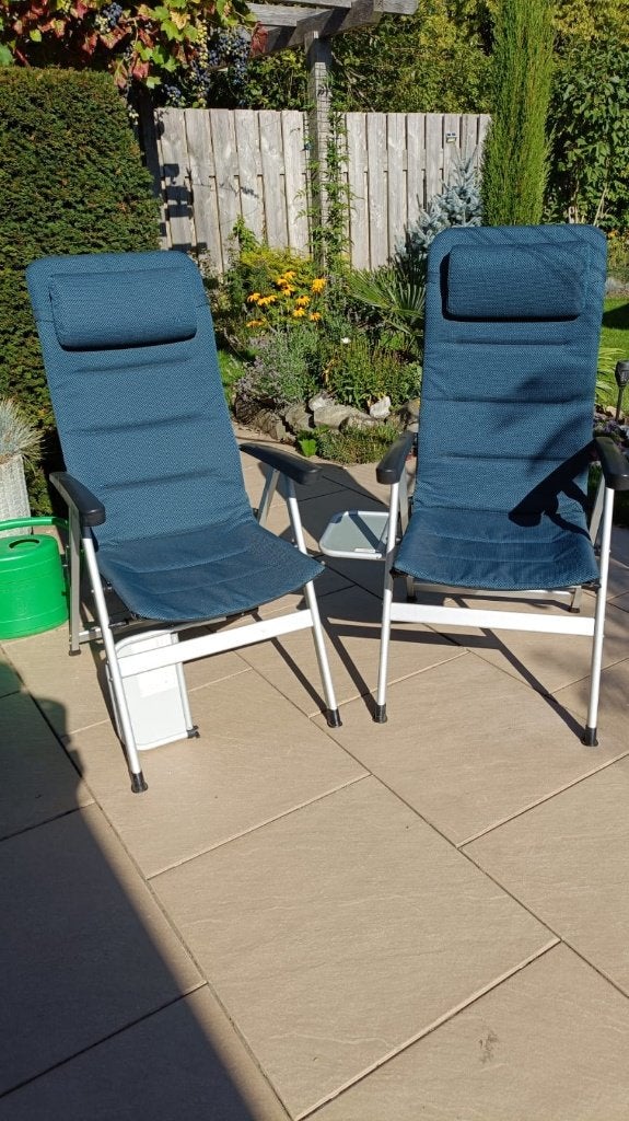 campingstoelen, Caravans en Kamperen, Kampeermeubelen, Ophalen, Zo goed als nieuw, Campingstoel
