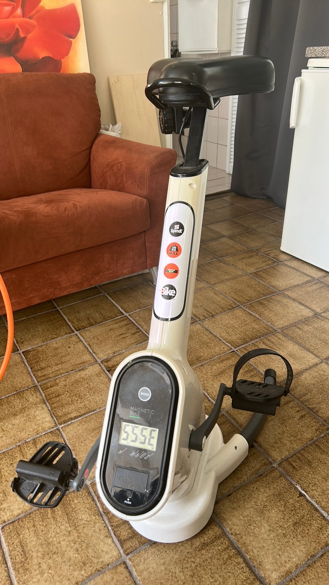 Spindl bike, Ophalen of Verzenden, Zo goed als nieuw, Benen, Hometrainer