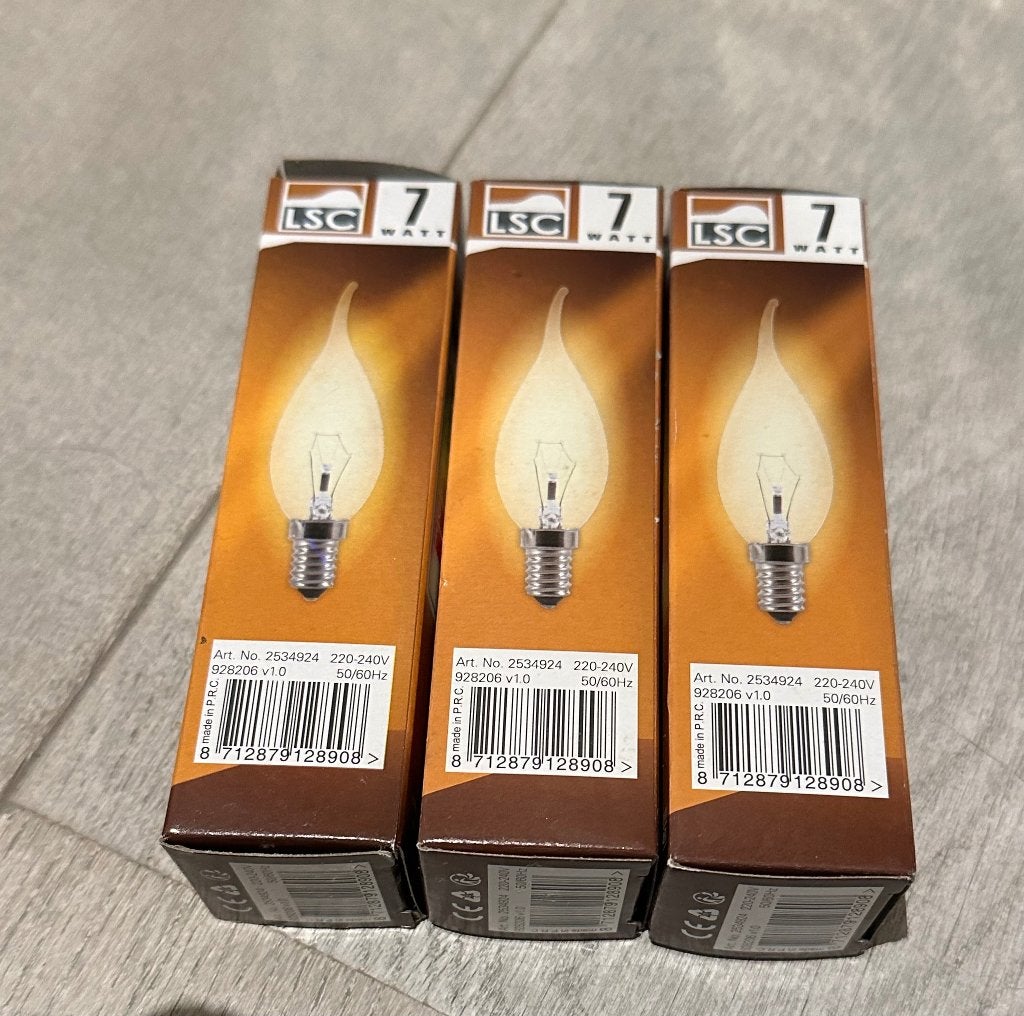 Halogeen lamp 7 watt, Dimbaar, E14 (klein), Nieuw, Ophalen of Verzenden