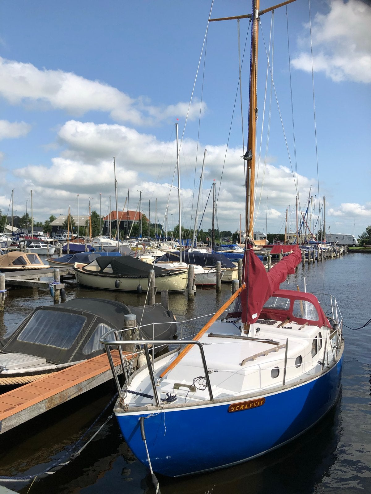 Klassiek Zeiljacht 'De Schavuit' BJ 1957 met ligplaats, Ophalen, Overige merken, Gebruikt, Benzine