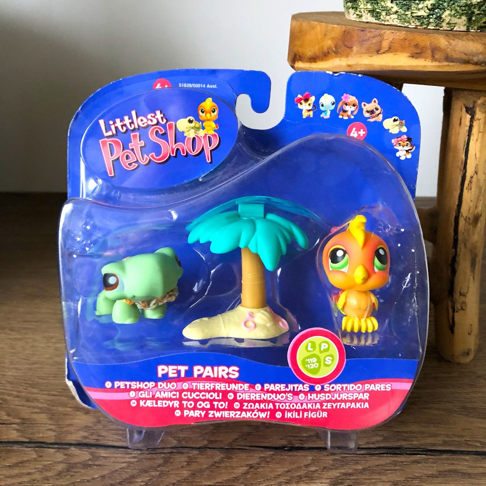 Littlest Pet Shop Pet Pairs Schildpad & Vogel #119 #120, Ophalen of Verzenden, Nieuw