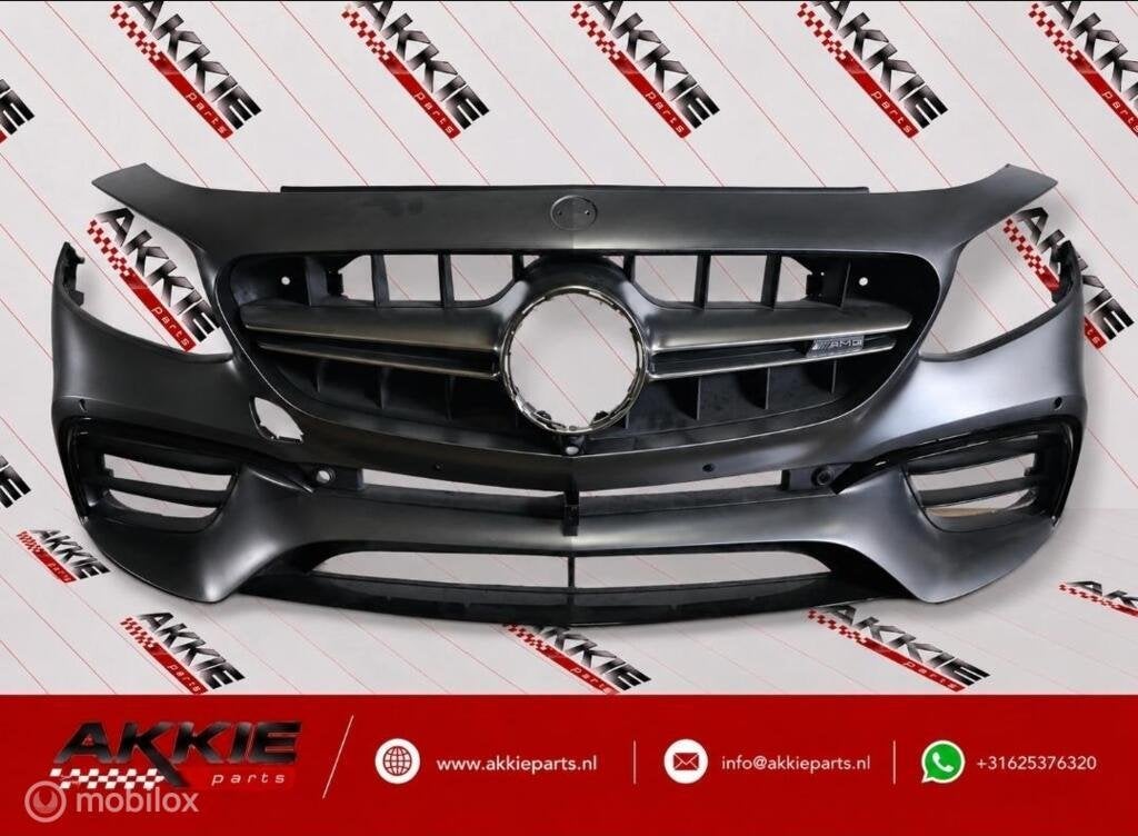 Mercedes E63 Voorbumper AMG W213 S213, Gebruikt, Voor, Ophalen of Verzenden, Bumper