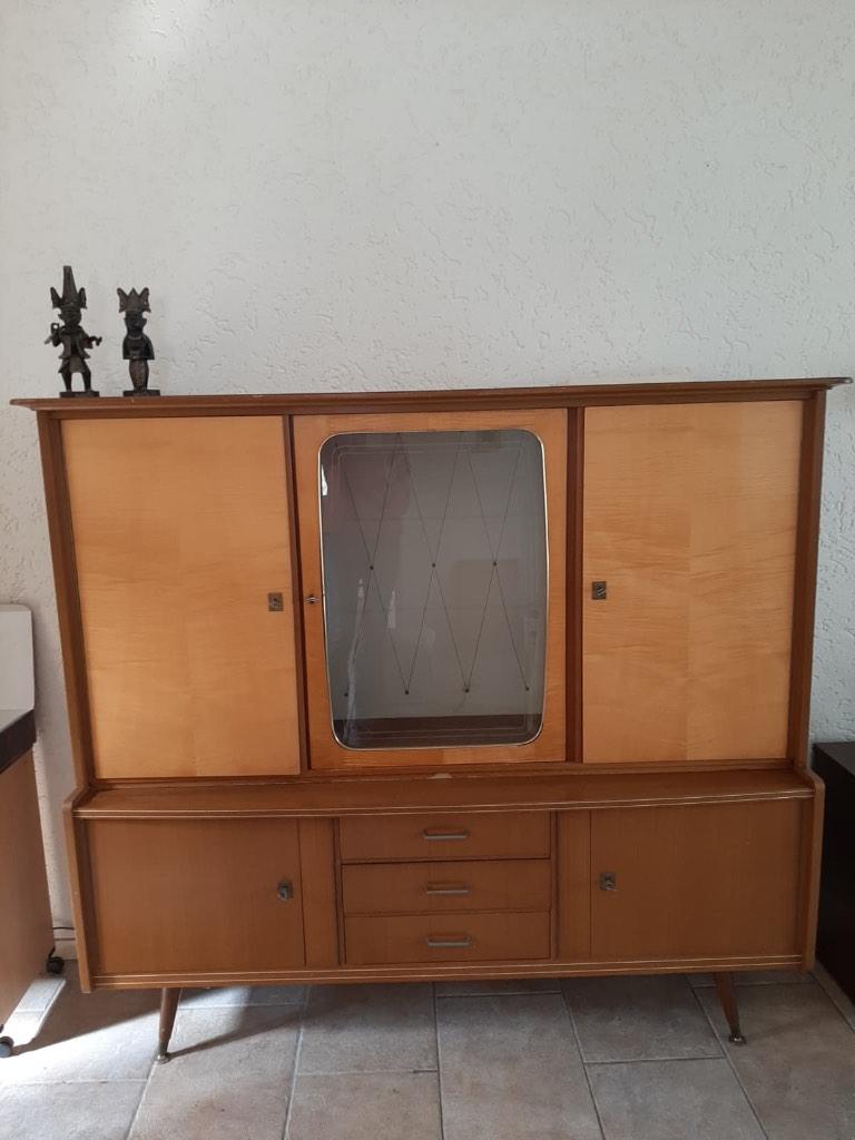 Vintage kast, Antiek en Kunst, Antiek | Meubels | Kasten, Ophalen