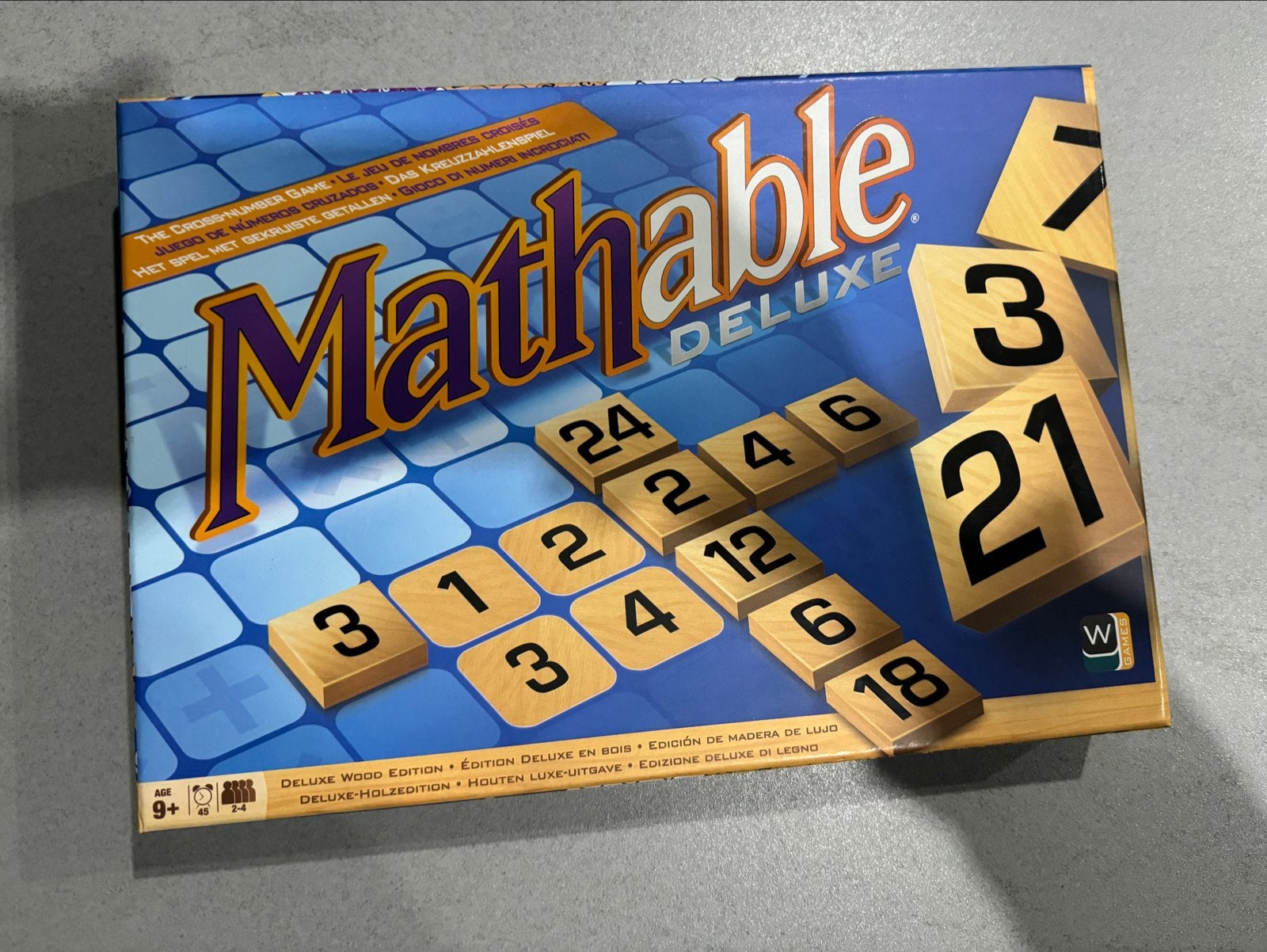 Mathable Deluxe - Het Cijfer Kruiswoordspel, Een of twee spelers, Ophalen of Verzenden, Zo goed als nieuw