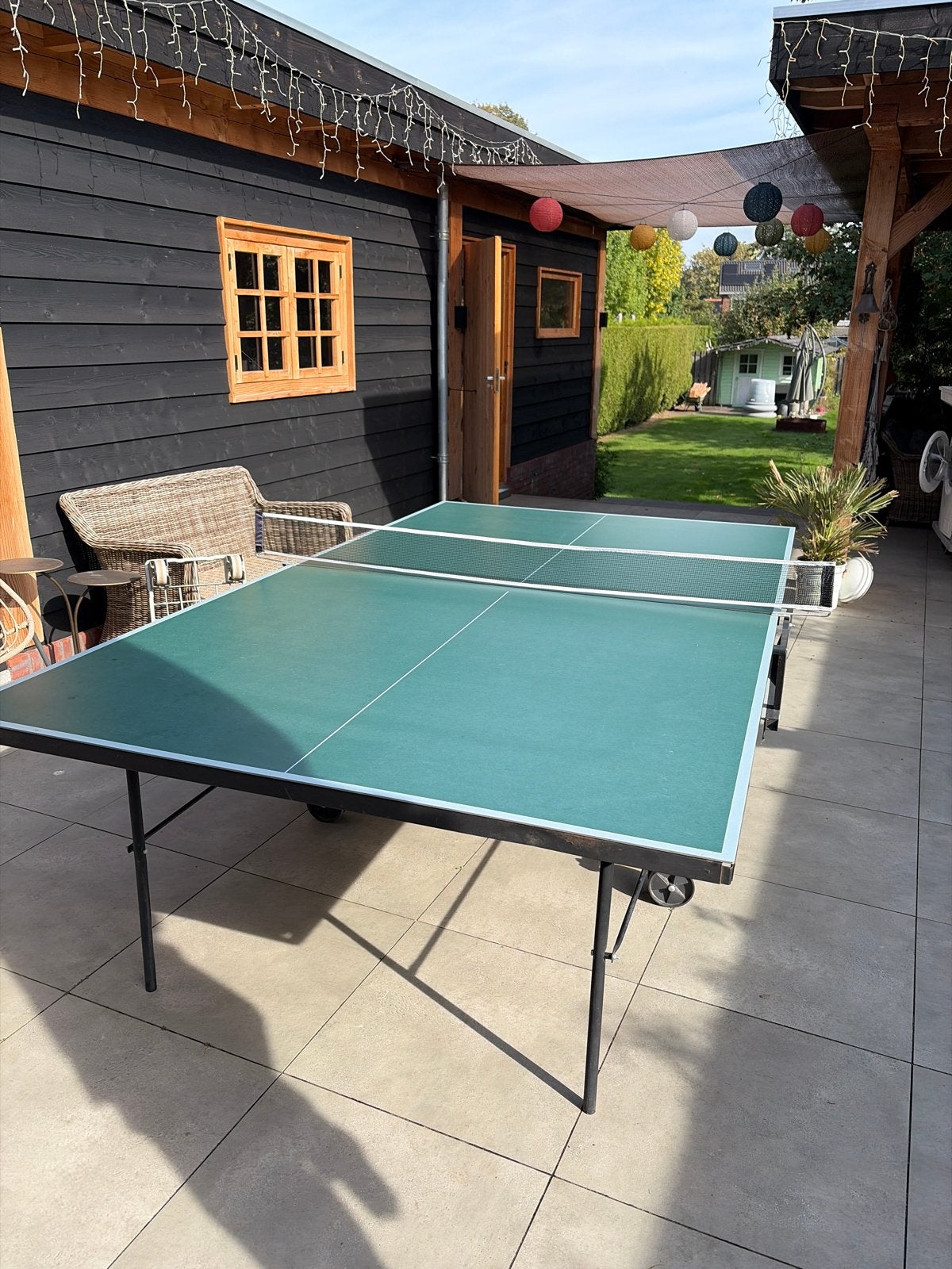 Sponeta S1-12i Tafeltennistafel - Inklapbaar & Verrijdbaar, Ophalen, Gebruikt, Tafel Outdoor, Inklapbaar