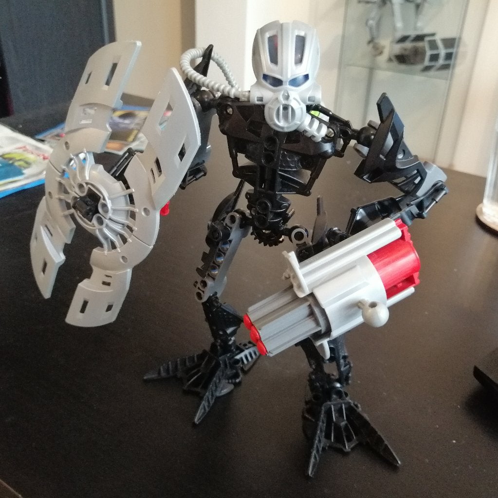 Toa Nuparu 8913 Lego Bionicle, Gebruikt, Bionicle, Lego, Ophalen of Verzenden