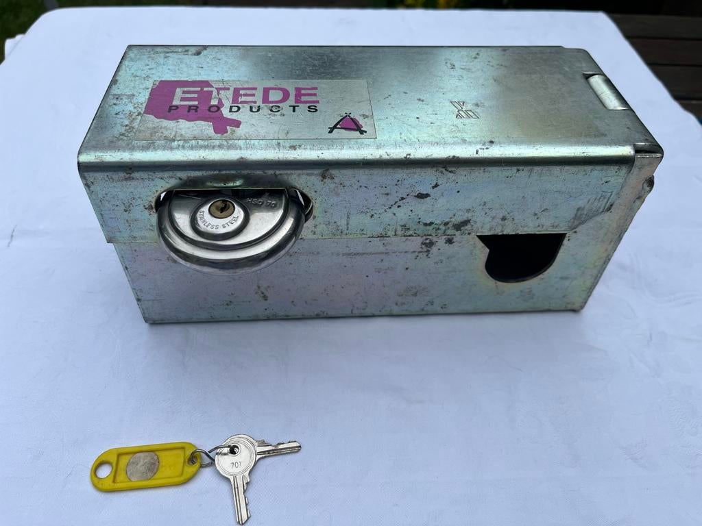 ETEDE Products Disselslot met Hangslot - Beveilig uw trailer, Ophalen of Verzenden, Gebruikt