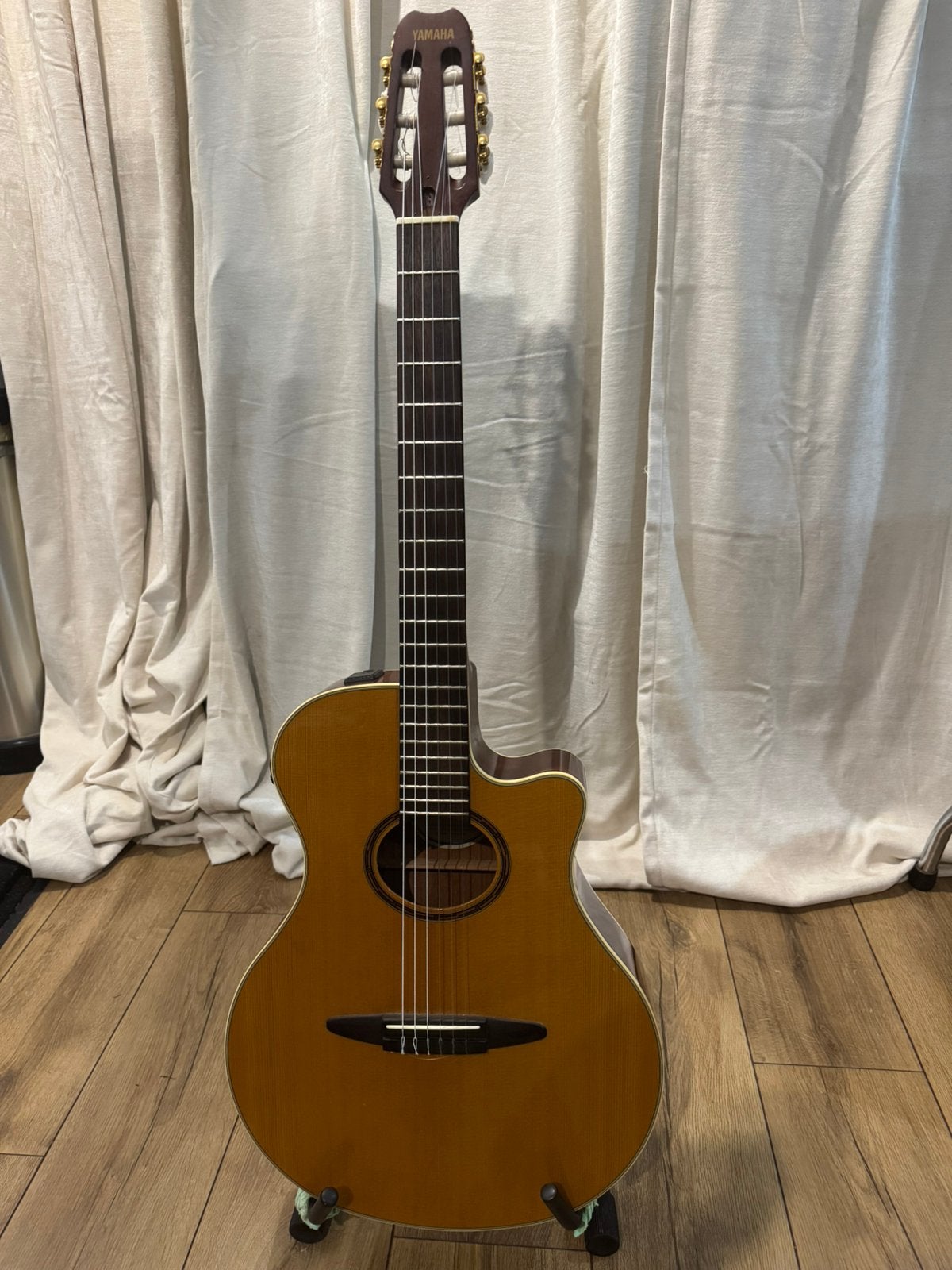 Yamaha APX 5NA NYLON semi akoestisch gitaar + koffer, Muziek en Instrumenten, Ophalen, Gebruikt, Overige typen, Met koffer