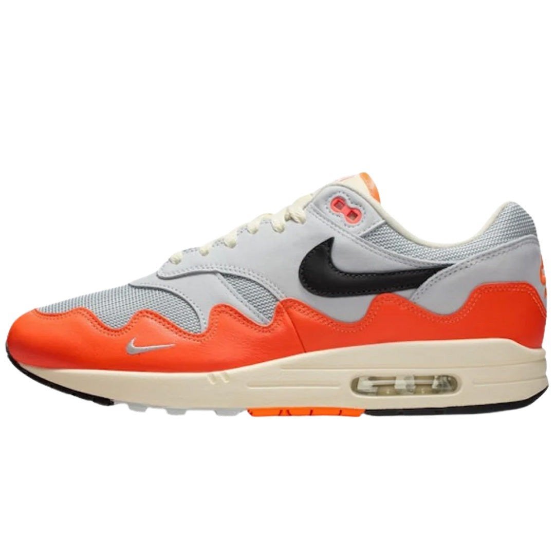 Patta x Nike Air Max 1 'Hyper Crimson' Maat 45, Overige kleuren, Nike, Nieuw, Ophalen of Verzenden