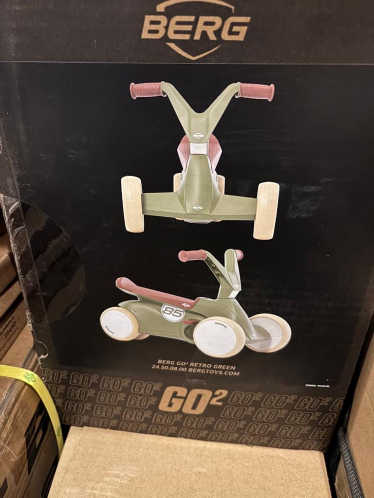 Nieuwe BERG GO² Retro Green. Nieuw in originele doos.