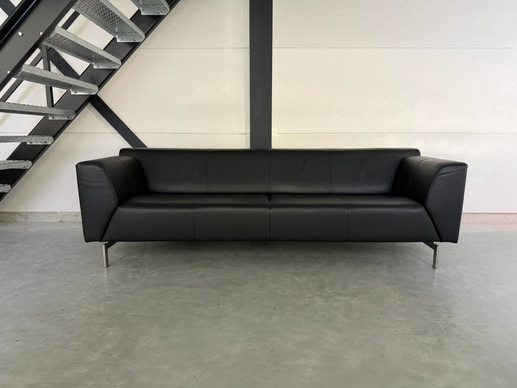 Rolf Benz 318 Linea – Zwart Leder – Absolute topconditie